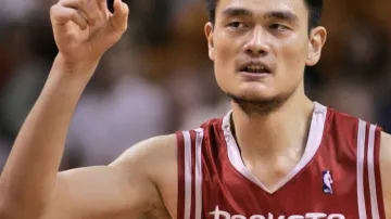 Čínský basketbalista Jao Ming