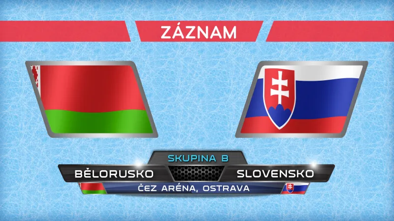 Záznam utkání Bělorusko - Slovensko