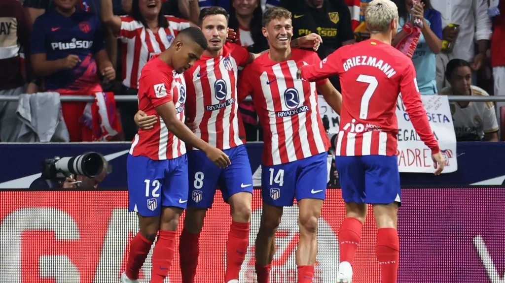 Fotbalisté Atlética Madrid