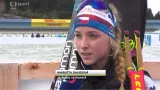 Ohlasy biatlonistek po štafetě v Oberhofu