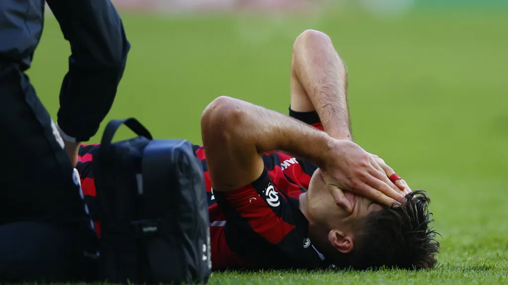 Zraněný Patrik Schick