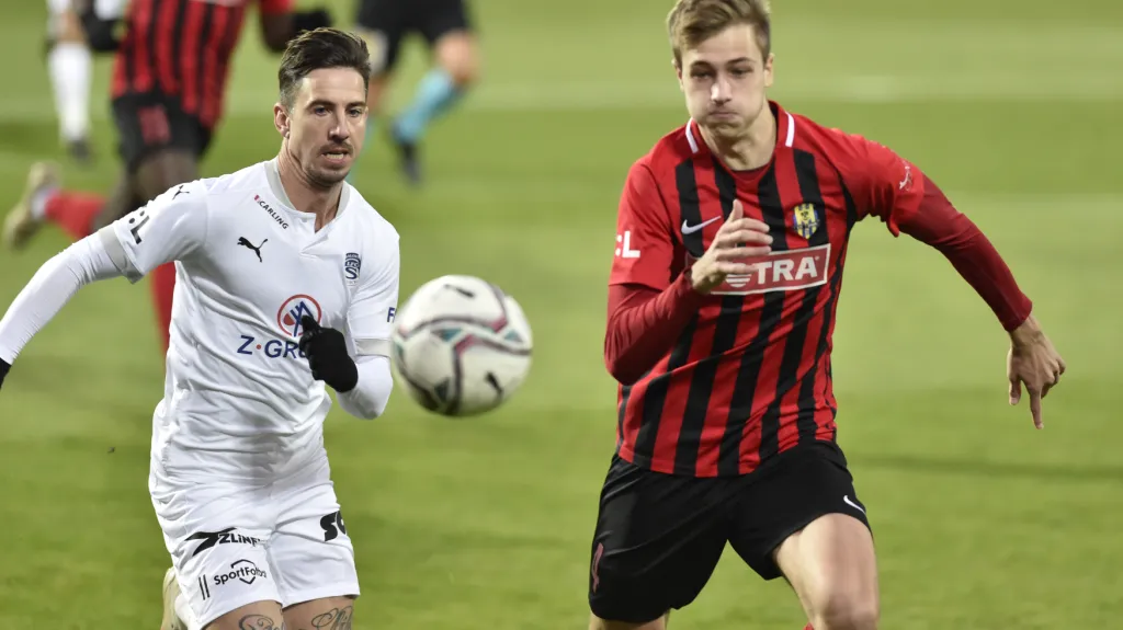 Utkání Slovácko - Opava