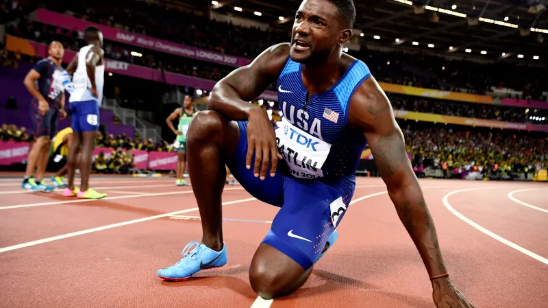 Nový mistr světa Justin Gatlin