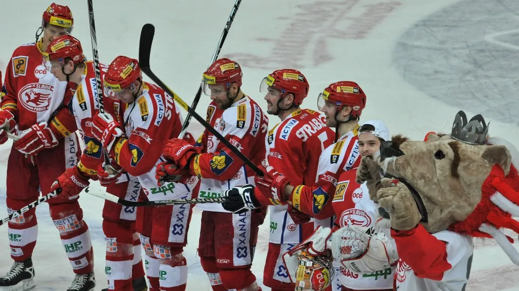 Radující se Slavia