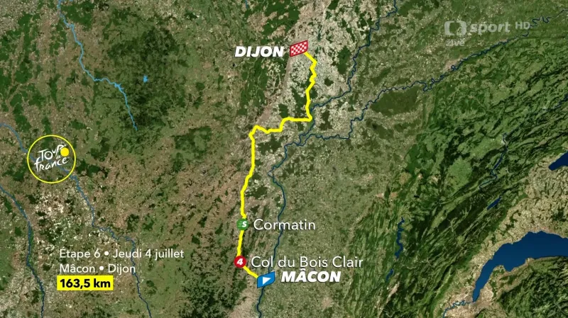 Představení 6. etapy Tour de France