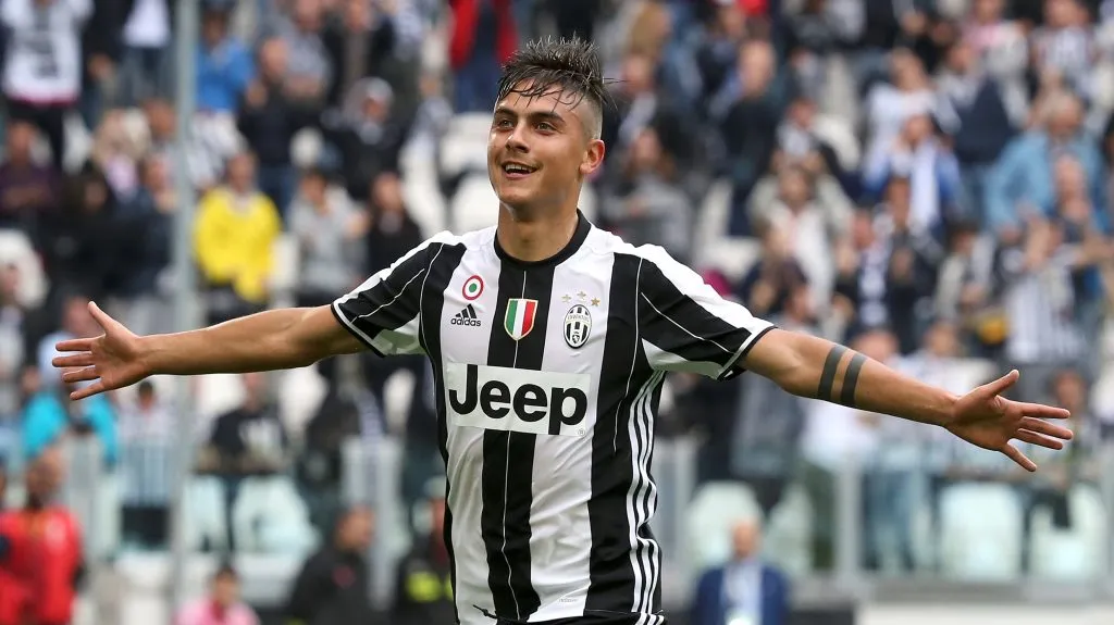 Paulo Dybala v dresu Juventusu