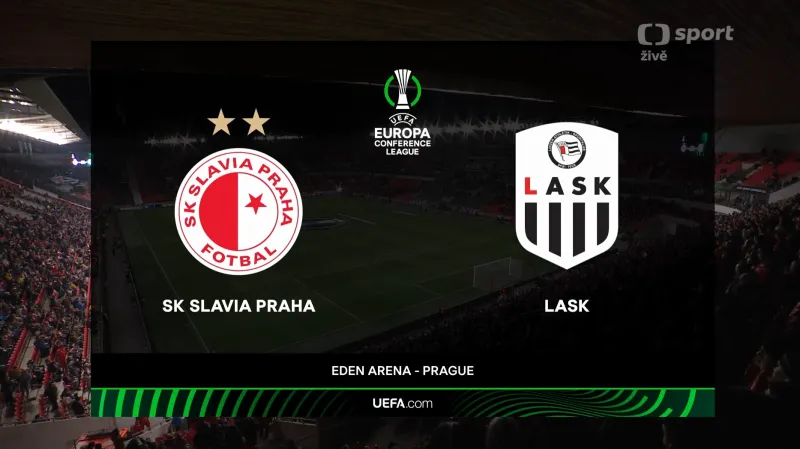 Sestřih utkání Slavia Praha - LASK Linec