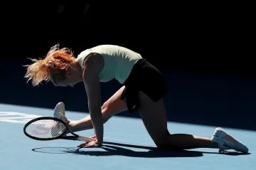 Cesta Siniakové za obhajobou titulu ve čtyřhře na Australian Open skončila ve čtvrtfinále