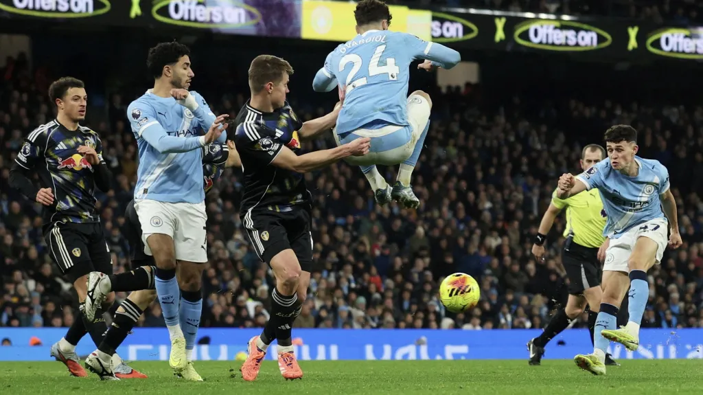 Phil Foden a jeho rozhodující gólová střela proti Leedsu