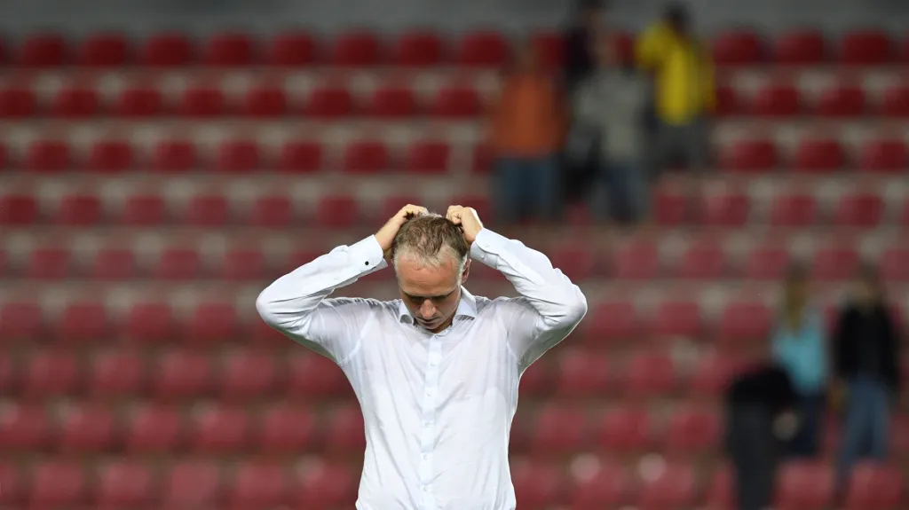 Trenér Sparty Václav Jílek