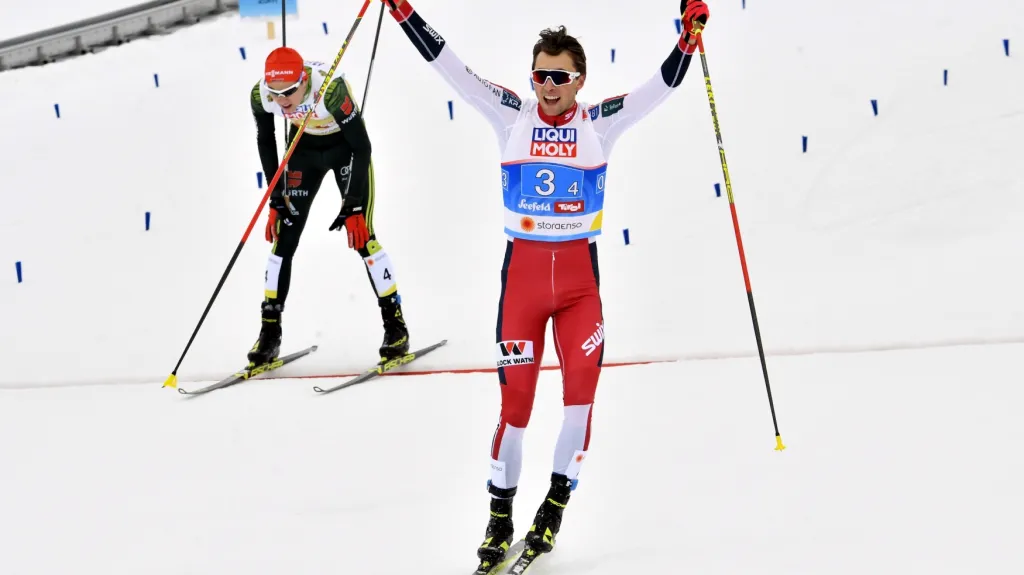 Riiber dotáhl norské sdruženáře ke zlatu v soutěži družstev