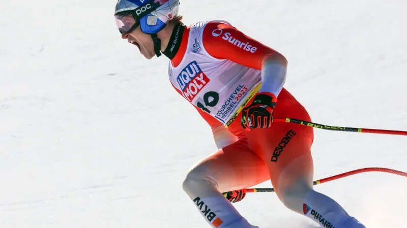 Odermatt si v Courchevelu dojel pro titul ve sjezdu