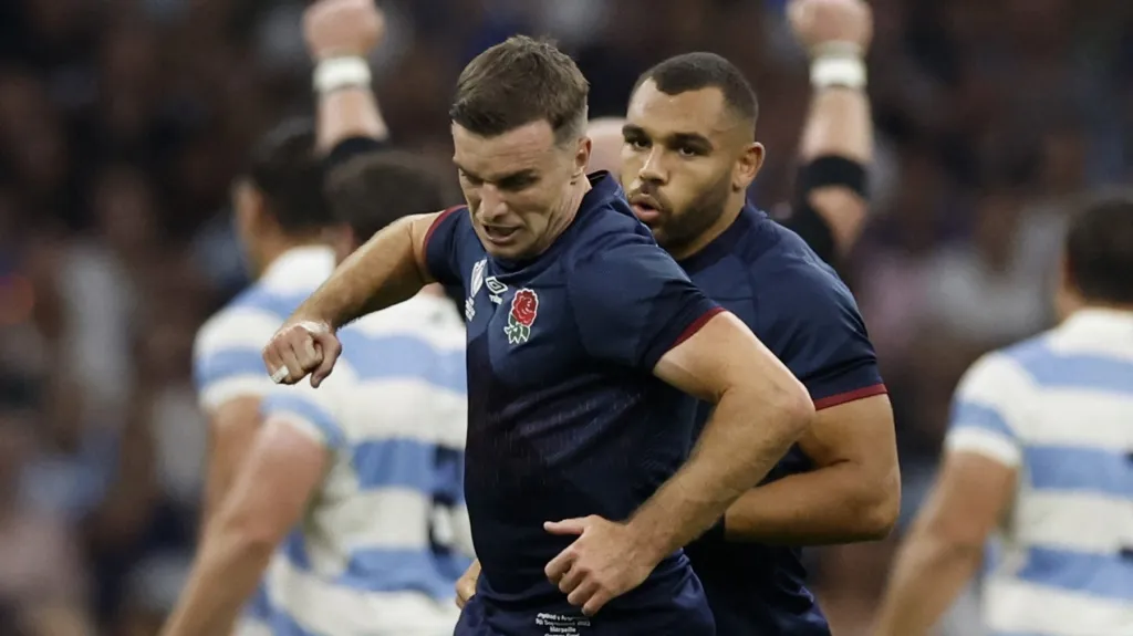 George Ford se raduje z úspěšného dropu