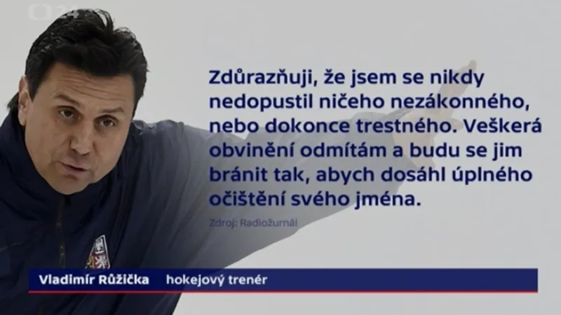 Události: Růžička neustál obvinění z korupce