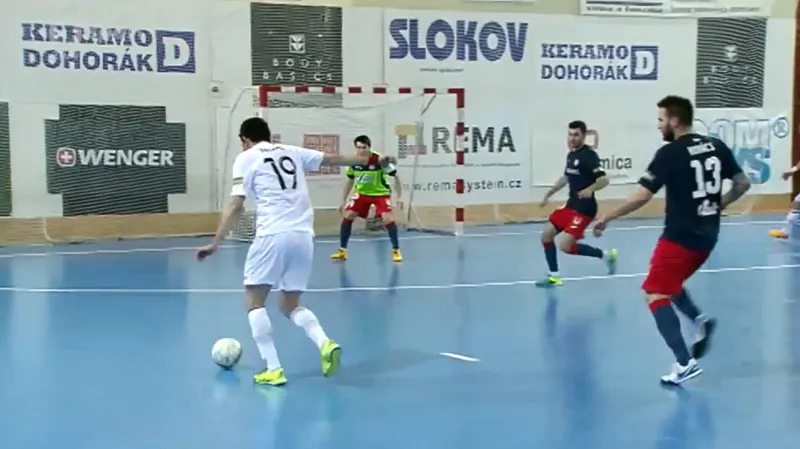 Sestřih finále futsalového poháru: Chrudim - Benago