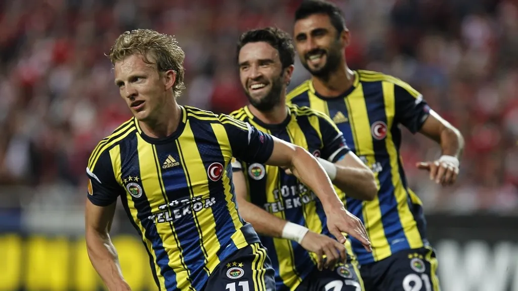 Radost hráčů Fenerbahce