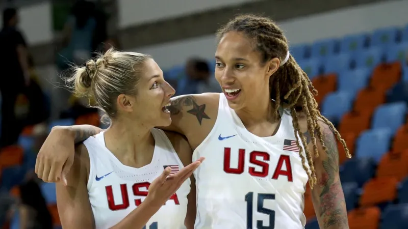 Američanky Britney Grinerová a Elena Donnová