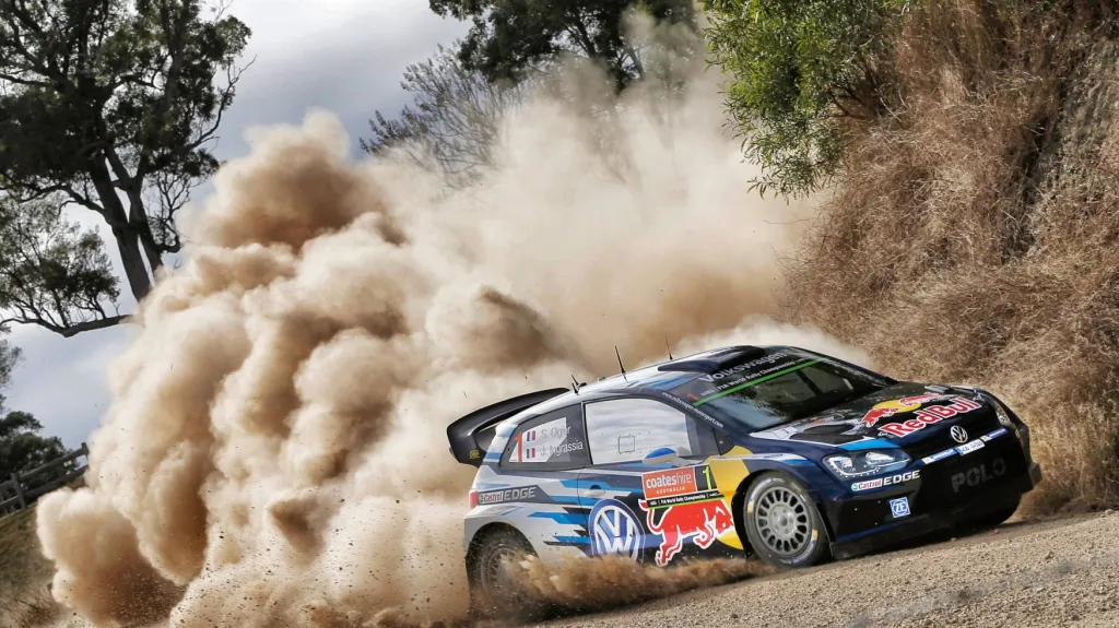Sébastien Ogier na Australské rallye