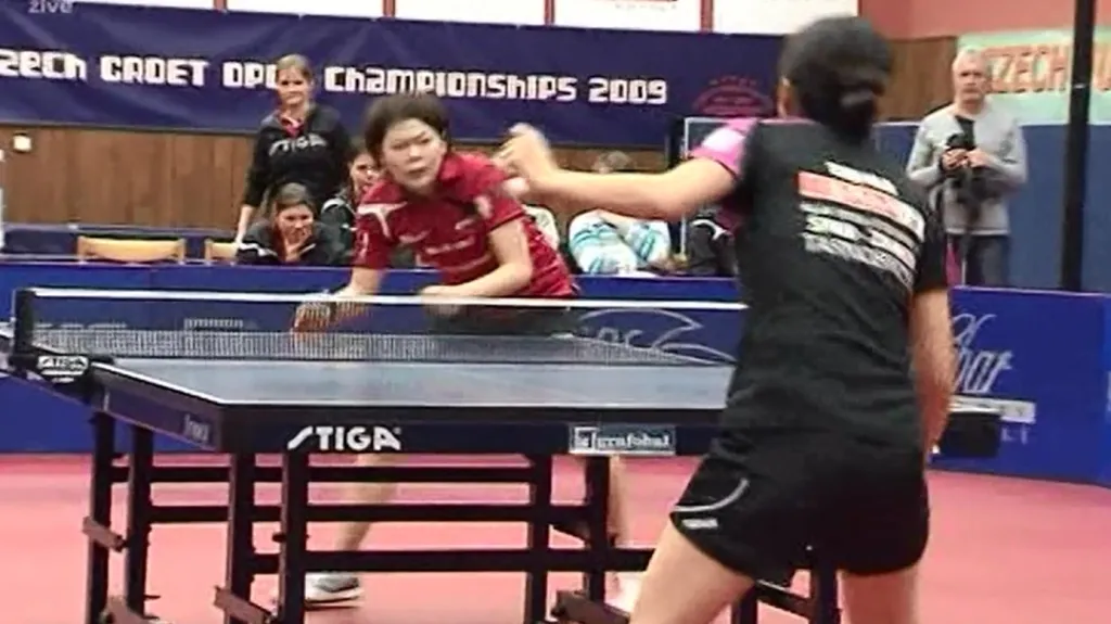 Sestřih čtvrtfinále Poháru ETTU stolních tenistek Hodonín - Tarnobrzeg