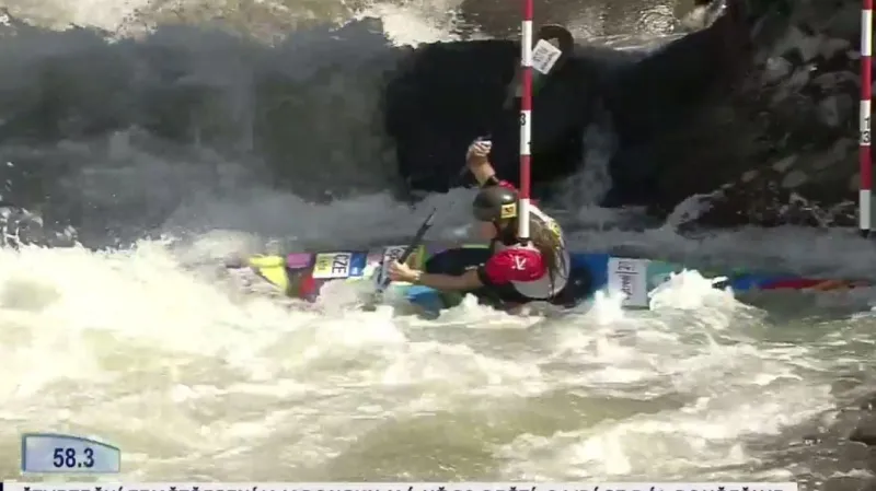 Kudějová i Gebas zakončili SP ve vodním slalomu 7. místem