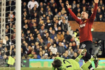 Útočník Manchesteru United Wayne Rooney