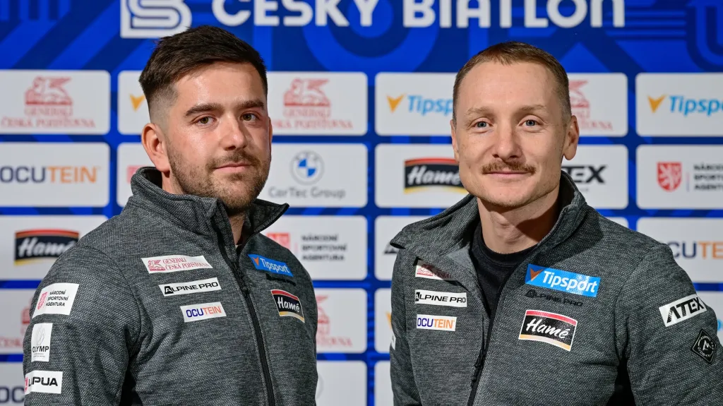 Noví biatlonoví trenéři Lukáš Dostál a Ondřej Moravec