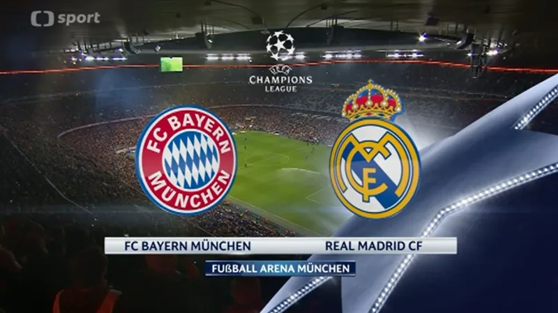 Sestřih čtvrtfinále LM Bayern - Real