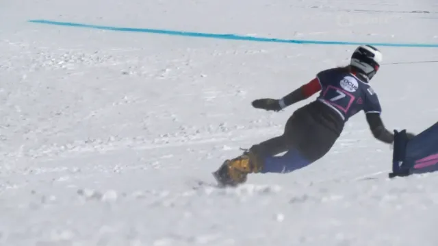 Osmifinálová jízda Zuzany Maděrové v obřím slalomu