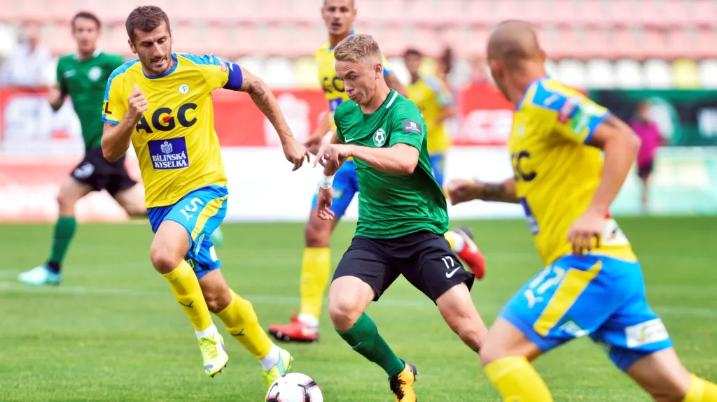 Utkání Příbram - Teplice