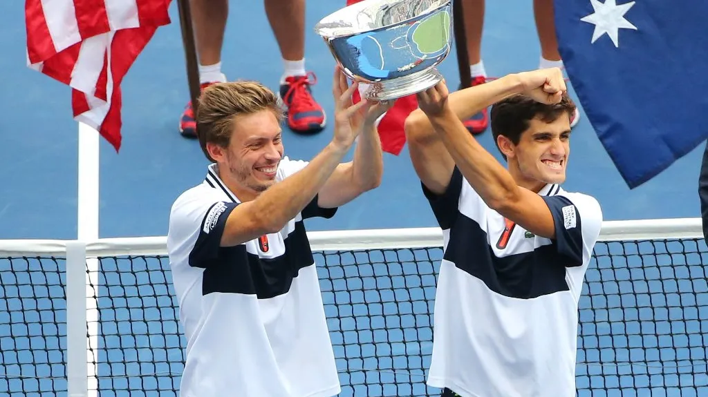 Pierre-Hugues Herbert a Nicolas Mahut