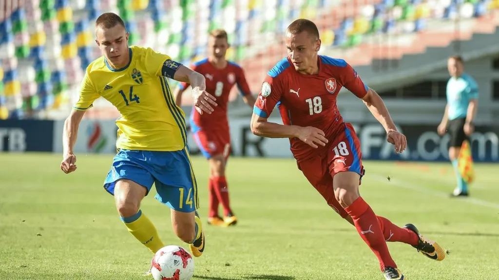 Utkání Česko U19 - Švédsko U19