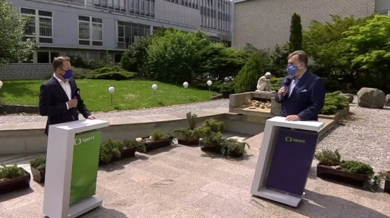 Studio ČT sport s Ponikelským, Svobodou a Čapkem