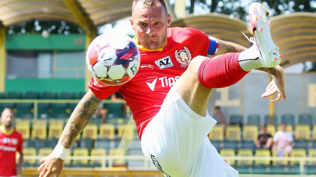 Kapitán Zbrojovky Jakub Řezníček