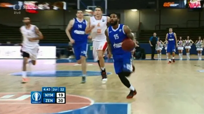 Sestřih utkání Nymburk - Zenit Petrohrad