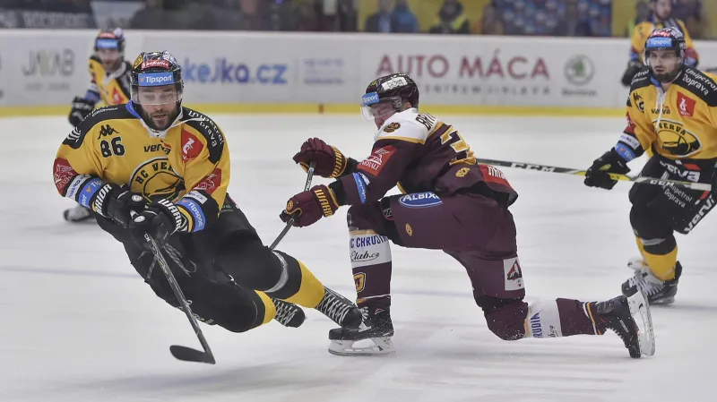 Utkání Jihlava - Litvínov