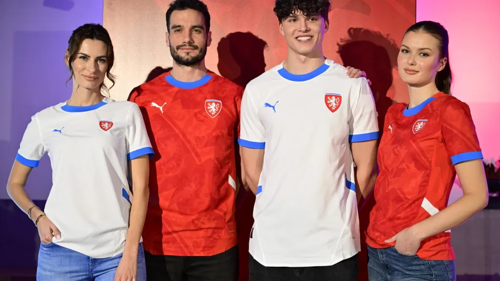 Nové dresy fotbalové reprezentace