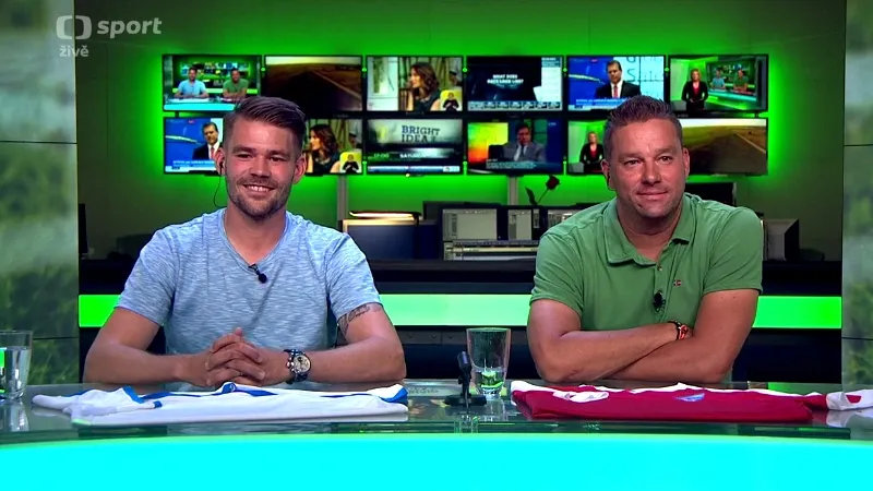 Kalouda se Švancarou o neobvyklé fotbalové exhibici v Brně