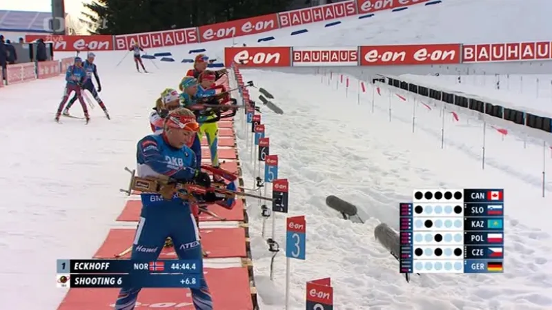 Nepovedená položka Lucie Charvátové ve štafetě žen