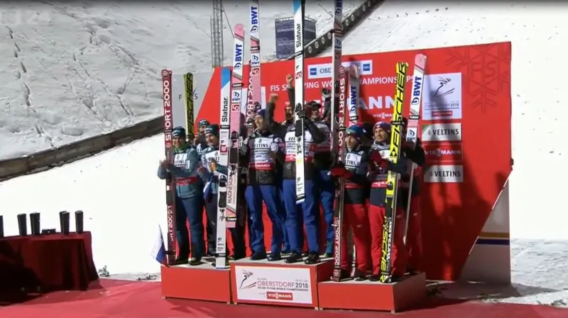 Závod družstev na světovém šampionátu suverénně ovládli Norové