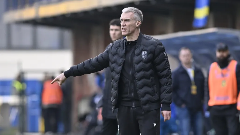 Trenér fotbalistů Plzně Martin Hyský