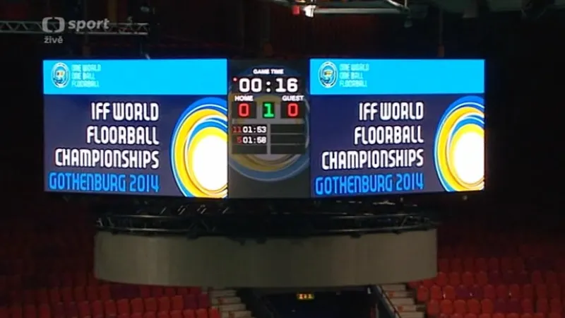 Florbalisté už jsou v dějišti světového šampionátu