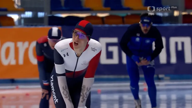 Bronzová jízda Jílka na trati 5000 metrů