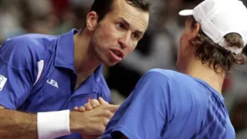 Radek Štěpánek a Tomáš Berdych