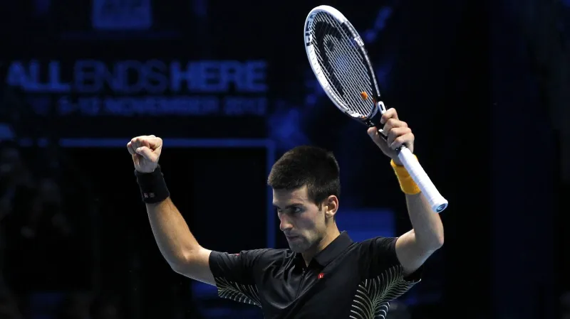 Novak Djokovič na Turnaji mistrů