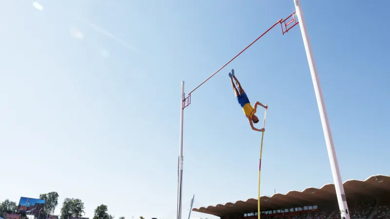 Duplantis znovu přes šest metrů, na rekord to ale nebylo