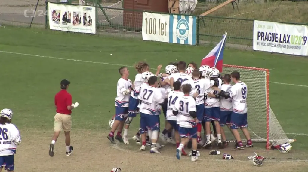 Česko získalo na domácím juniorském ME v lakrosu bronz