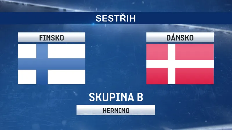 Sestřih utkání Finsko - Dánsko