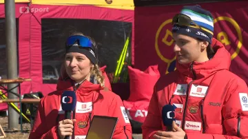 Běžci na lyžích Kateřina Janatová a Jiří Tuž hodnotí úspěšnou sezonu