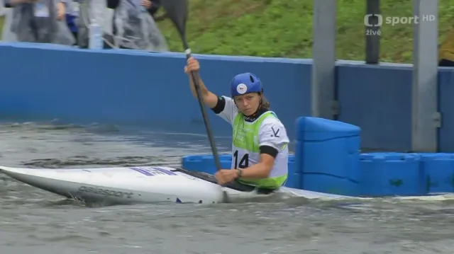 Semifinálová jízda a ohlasy Amálie Hilgertové