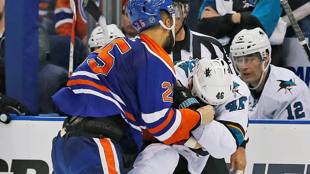 Utkání Edmonton - San Jose